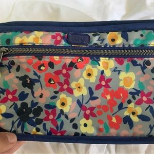 Lug parasail cosmetics case in wildflower multi